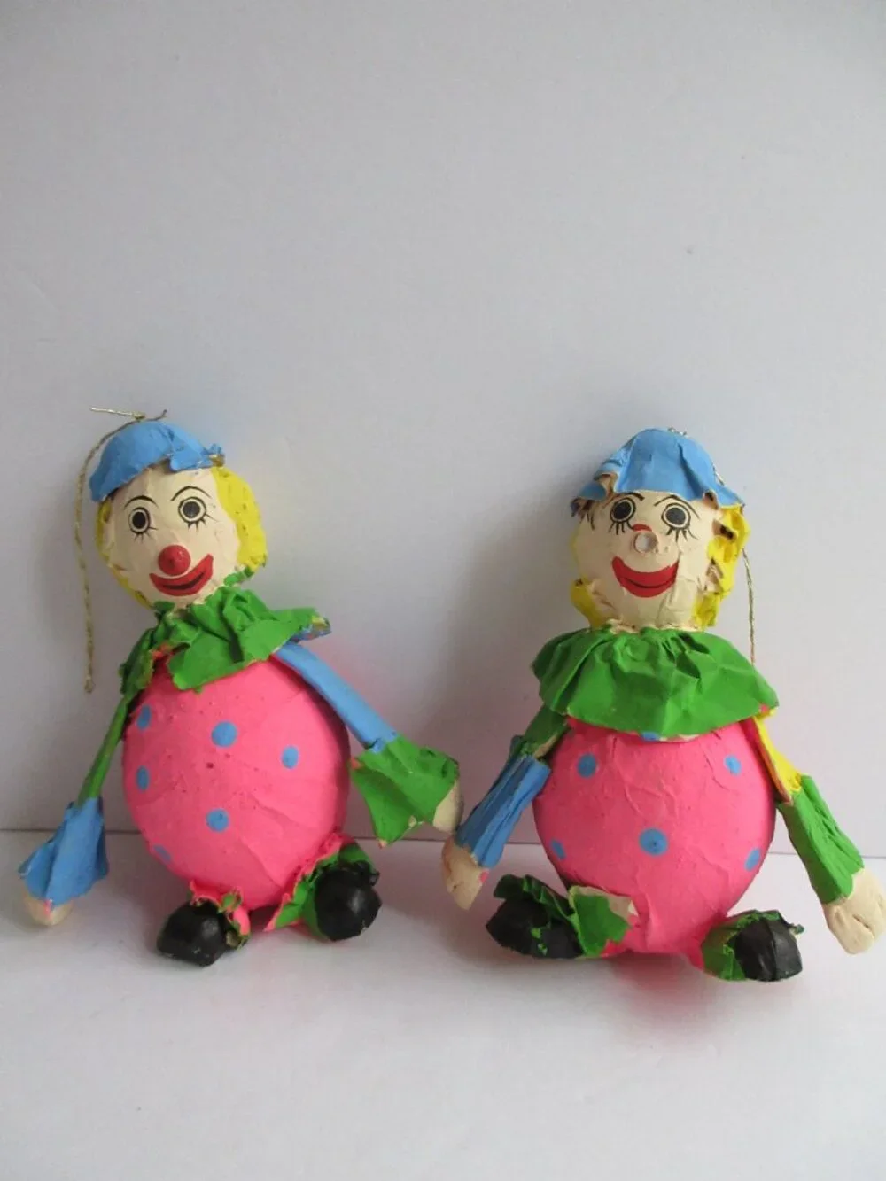 4 Paper Mache Clown 4.5